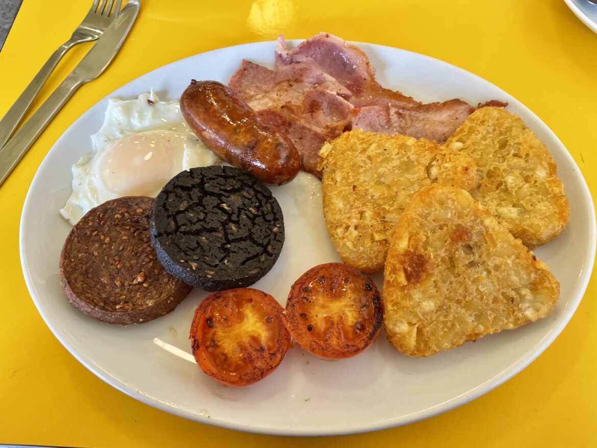 Irish Breakfast I had this morning