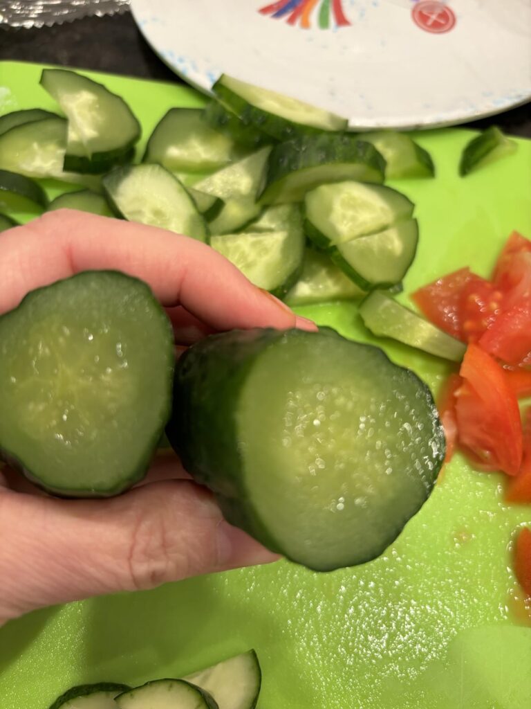 Second time, bad cucumbers