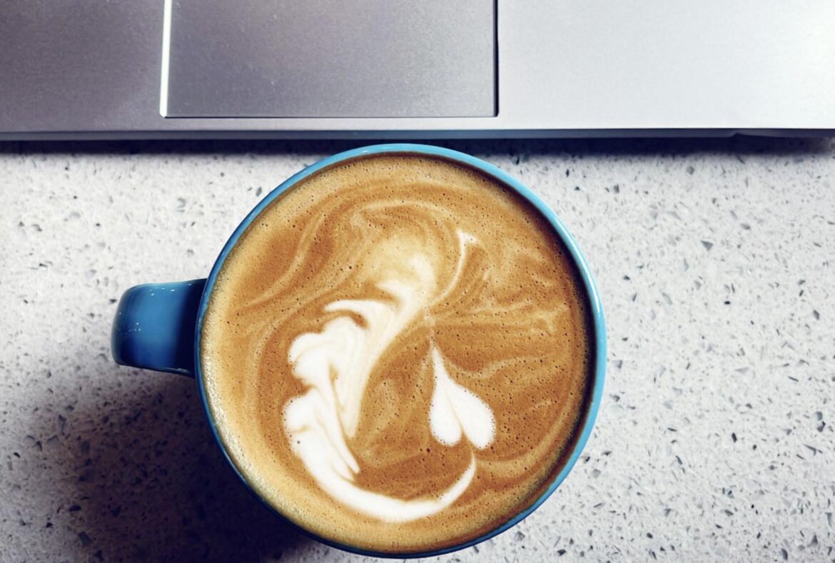 New day, new Latte Art by the local barista.