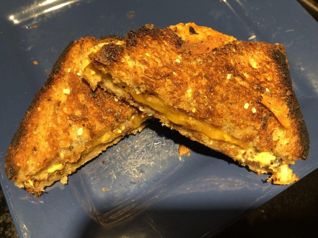 Ghost Pepper Aioli Grilled Cheese