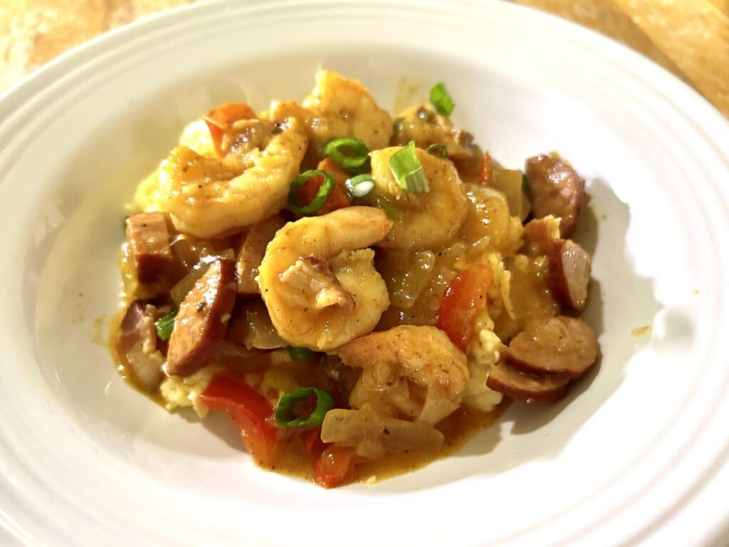 Cajun Shrimp and Grits