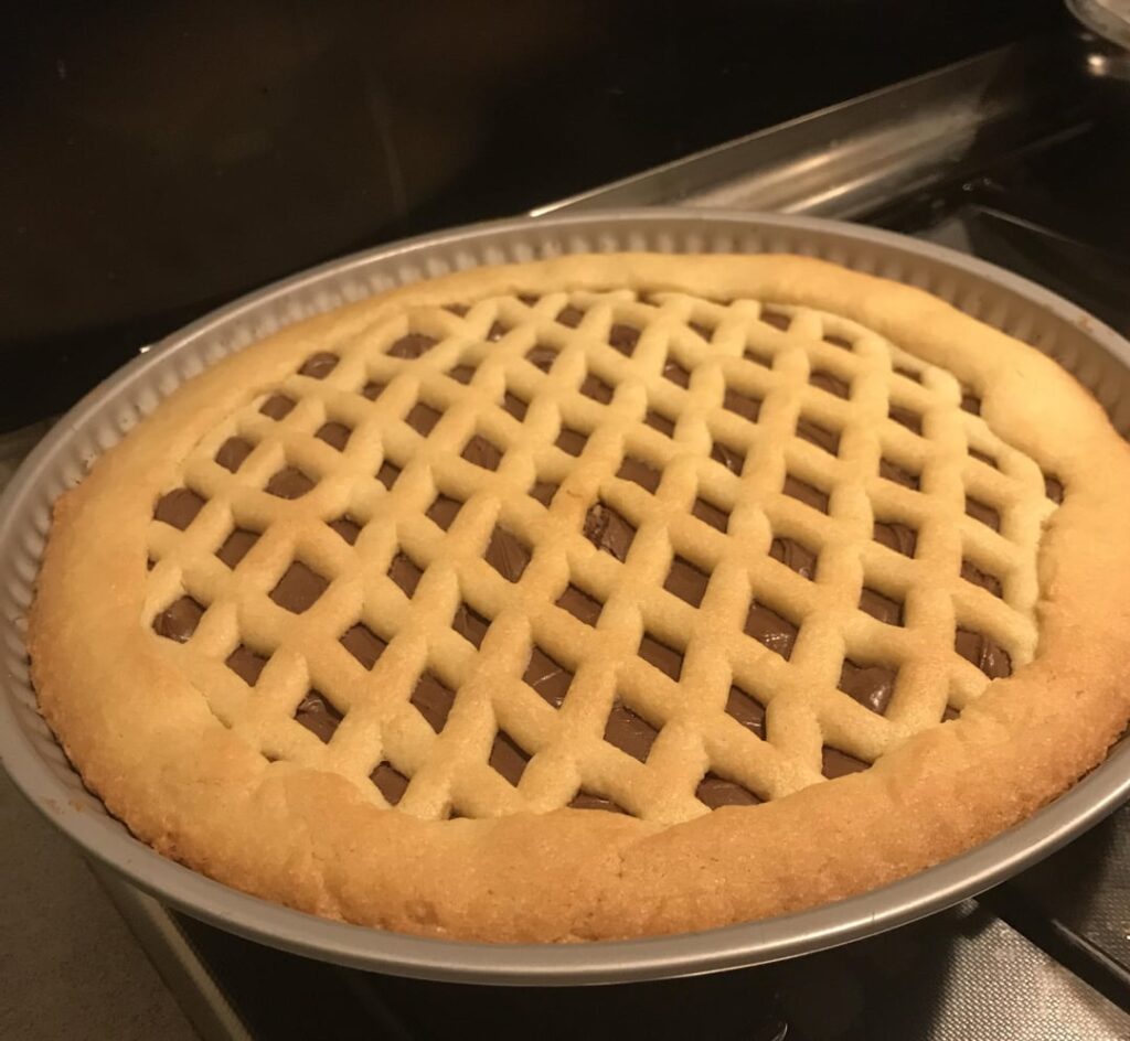 Nutella pie
