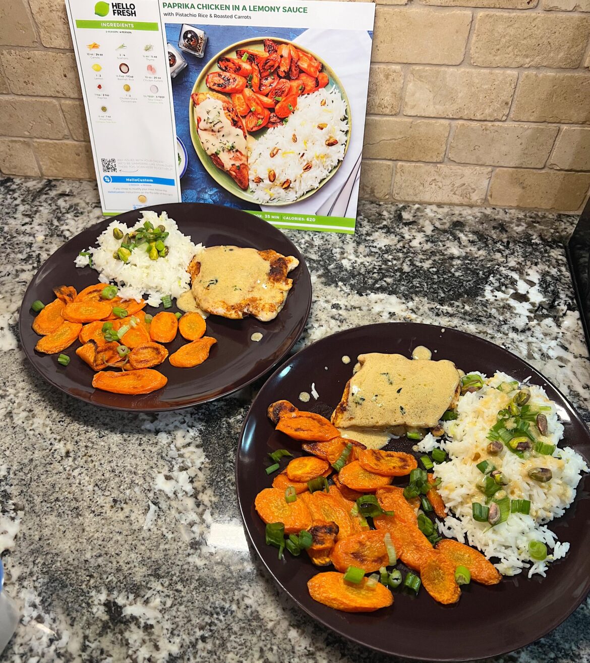 Paprika chicken in a lemony sauce Paprika chicken in a lemony sauce