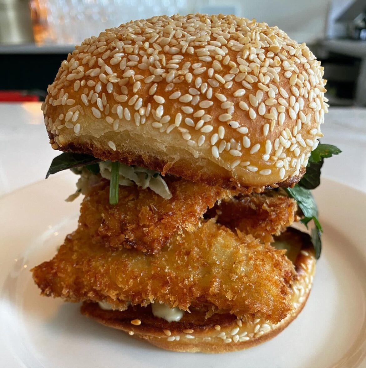 [I ate] Fried fish sandwich