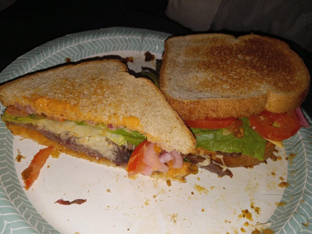 Since yelled like my other roast beefy Sammy