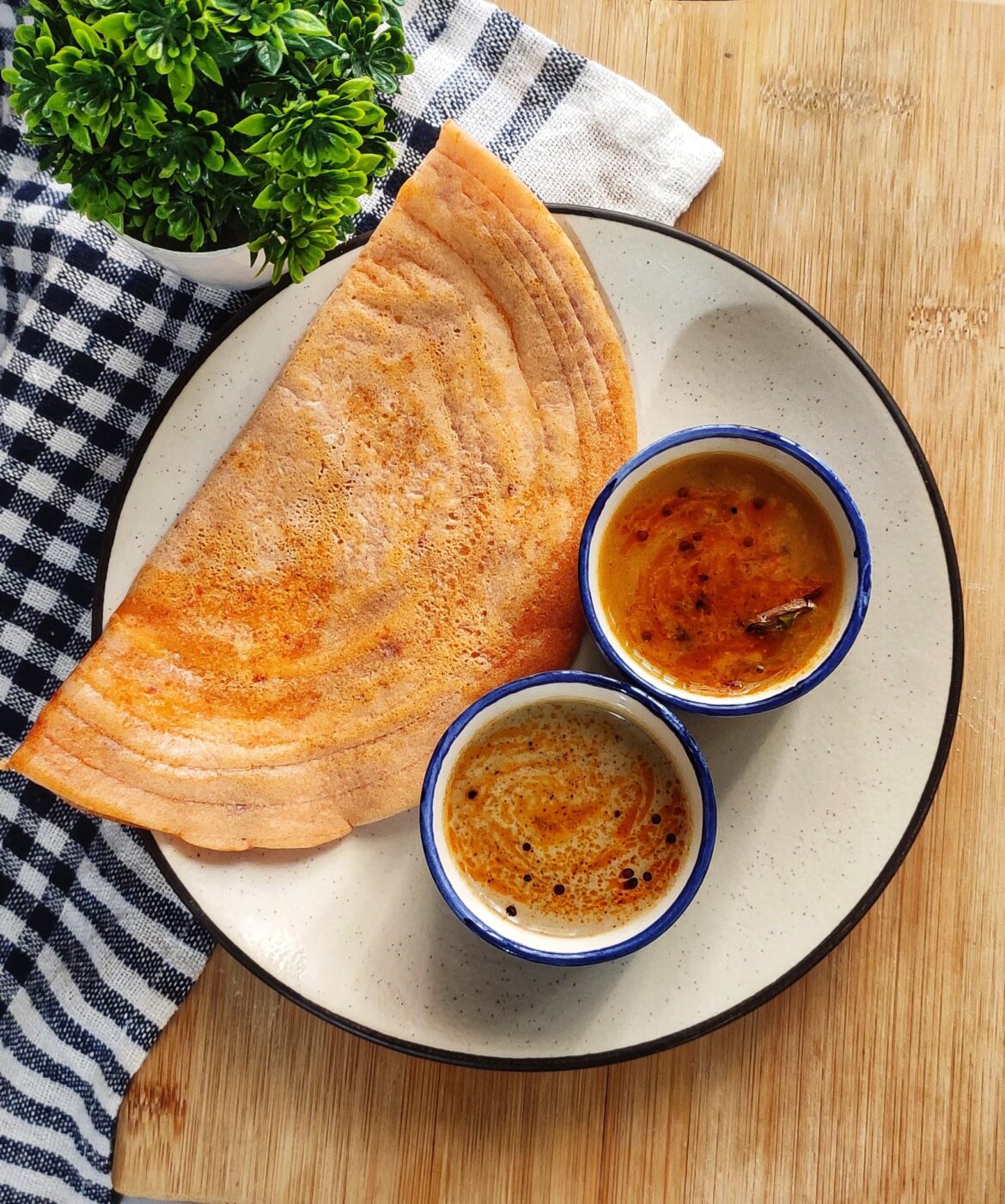 Chilli Garlic Dosa 🌶️