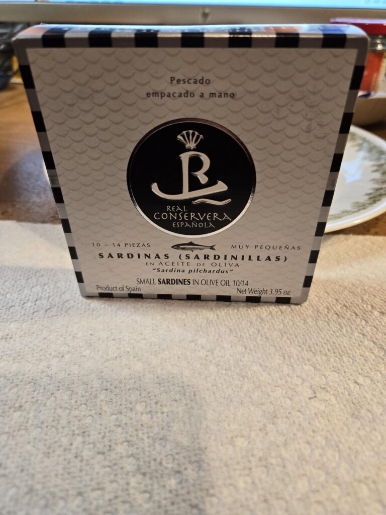 Real Conservera small sardines in olive oil