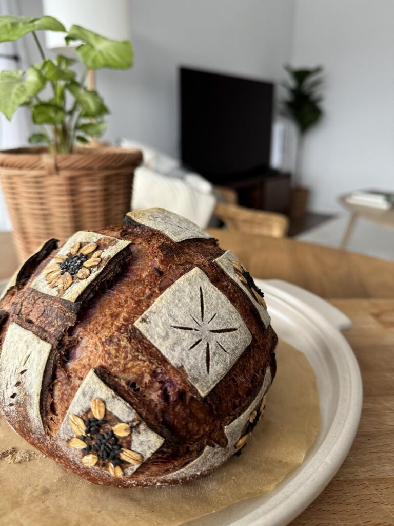 Purple sweet potato loaf!