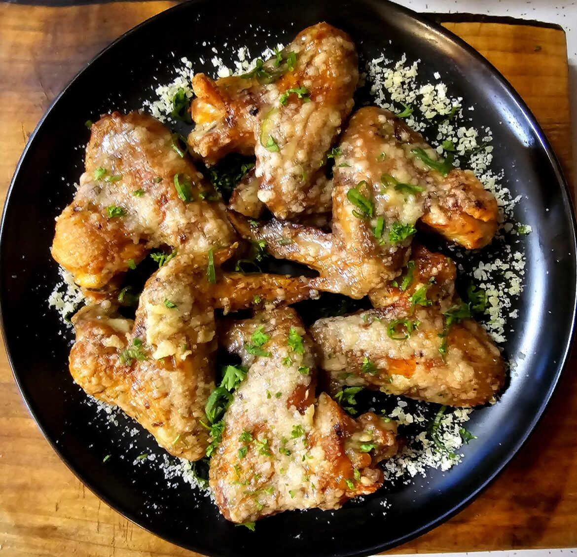 Garlic Parm Wings