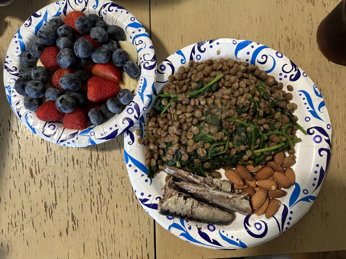 Simple weekday lunch