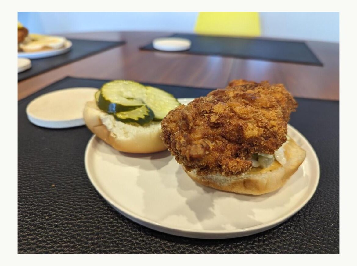 Kemji's imitation Chick-fil-A