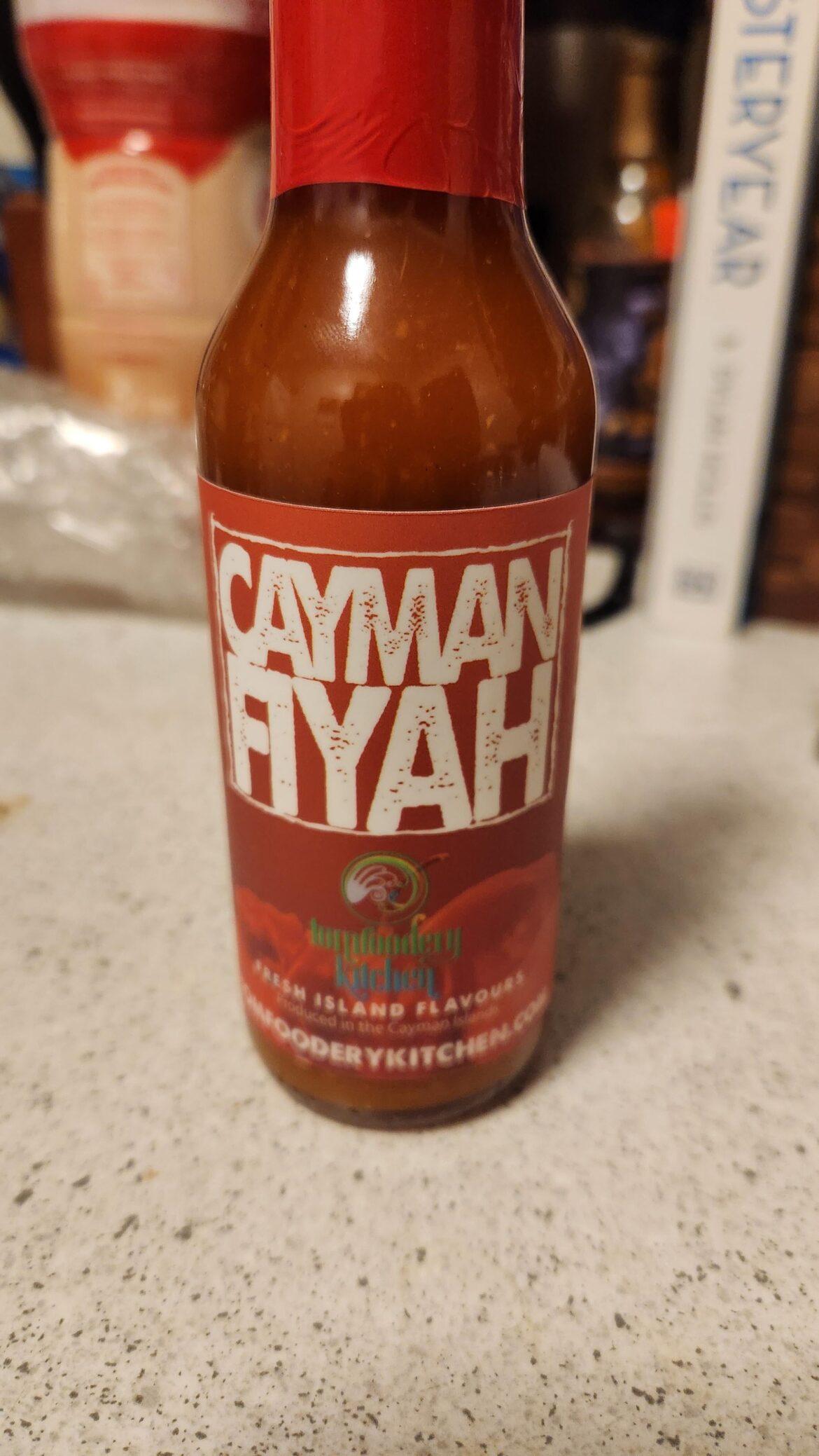 I just got this new hot sauce.