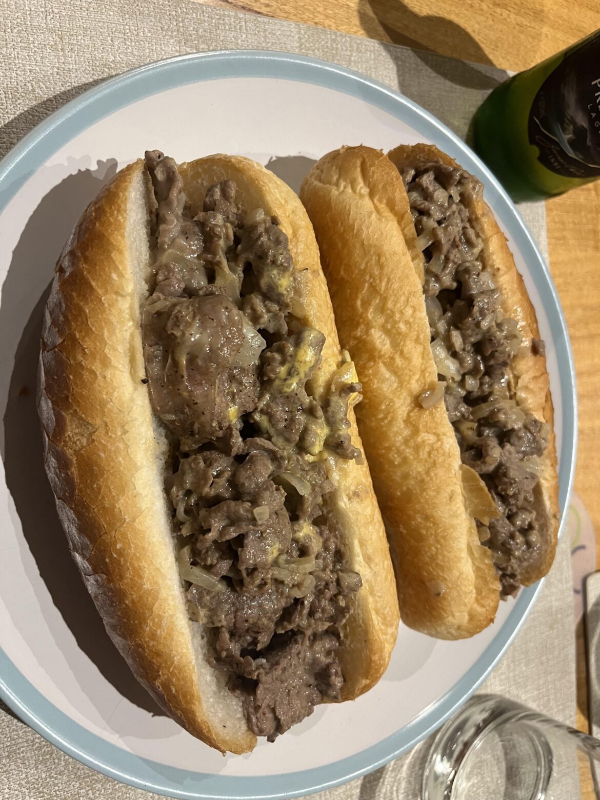 Cheesesteak sandwich