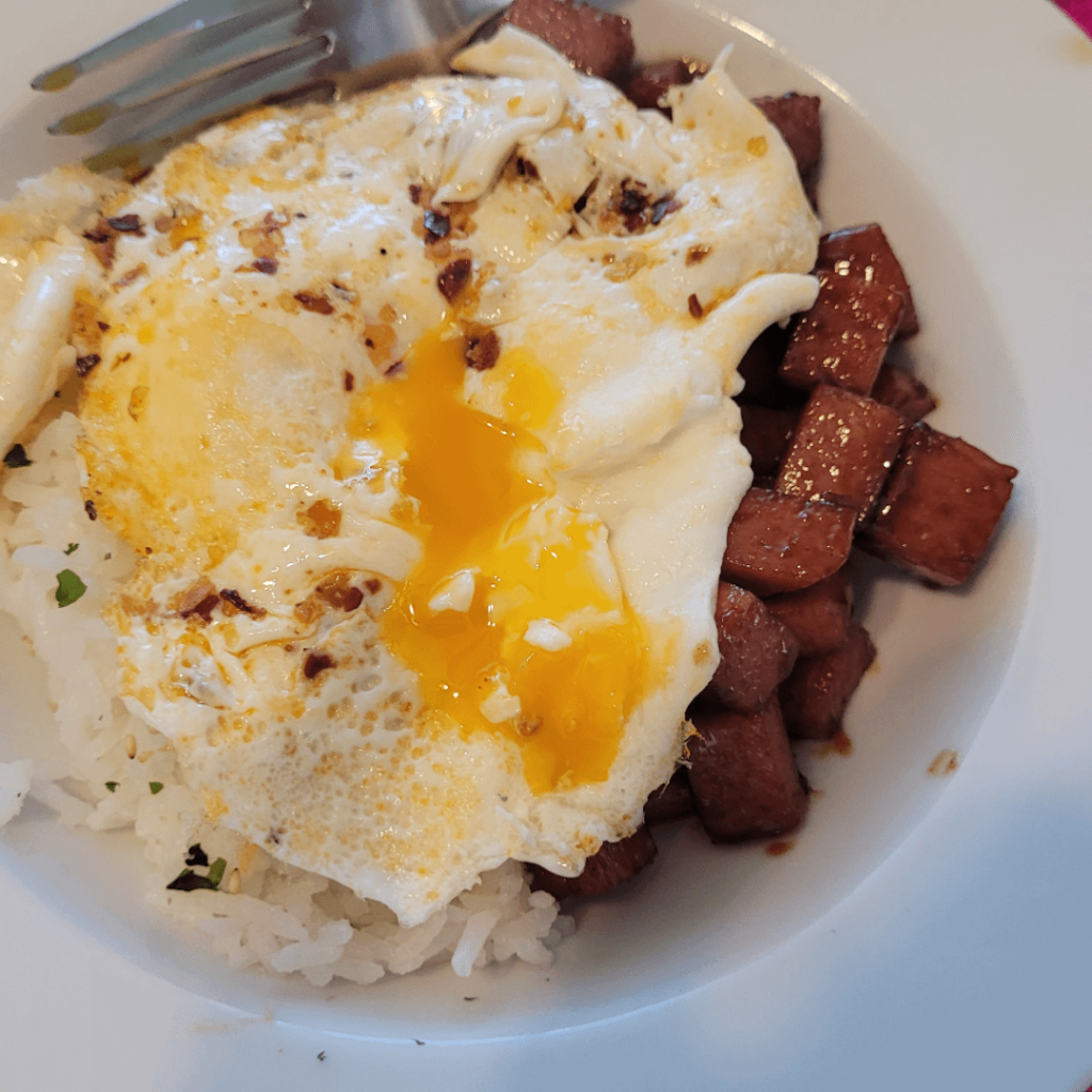 Hawaiian inspired breakfast