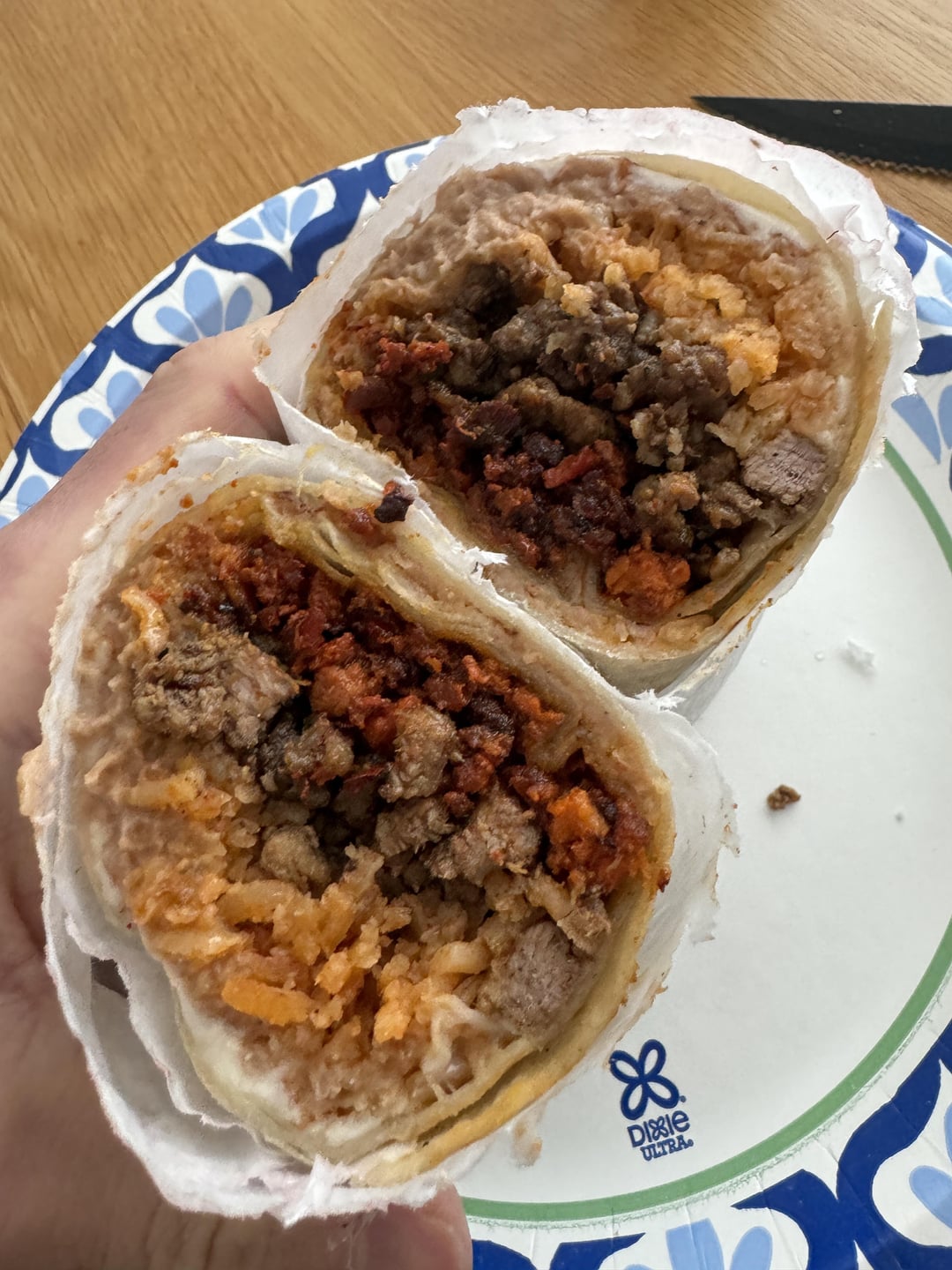 Calories in burrito Dining and Cooking