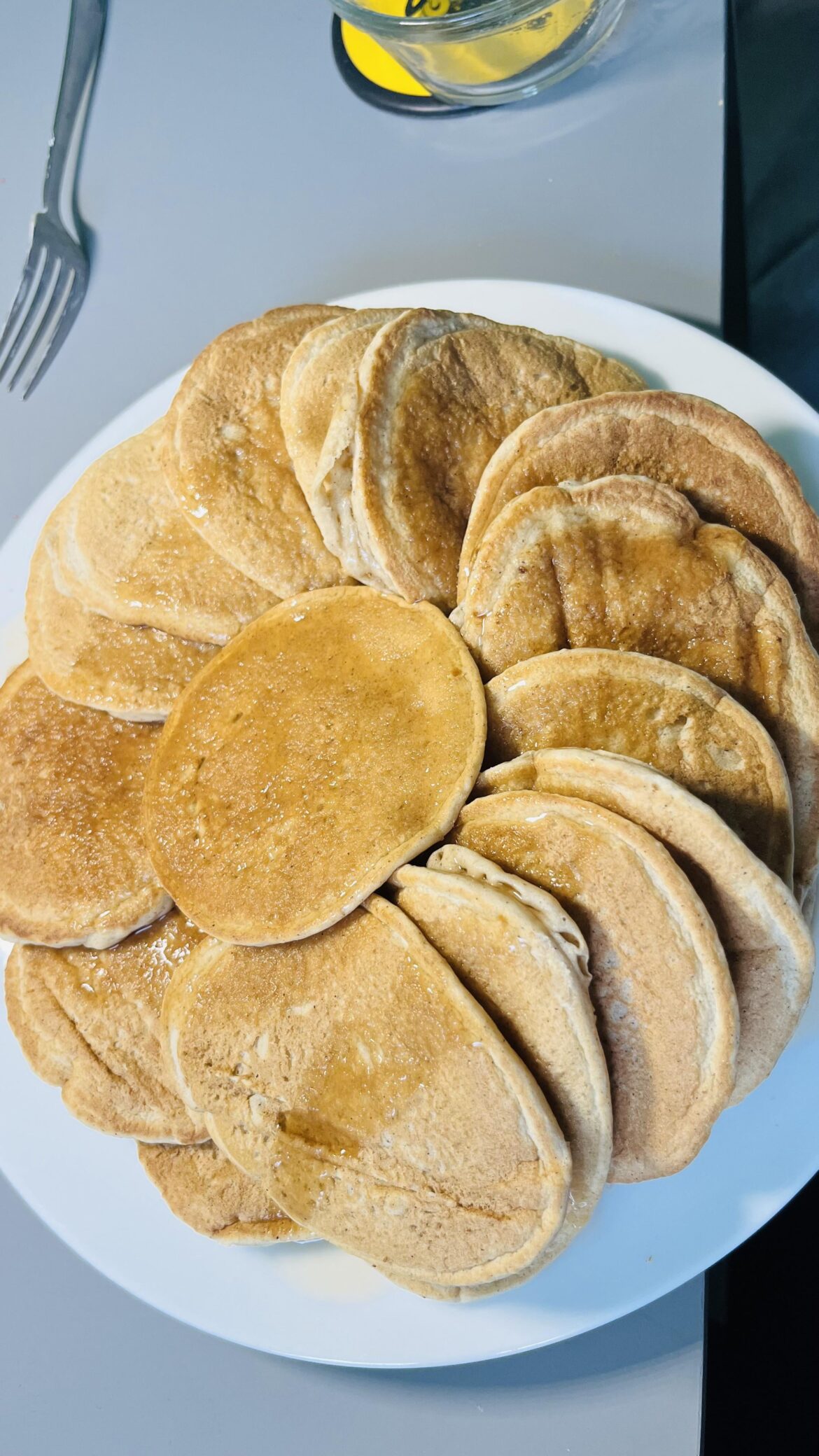 Pancakes for dinner - vegan and low calorie