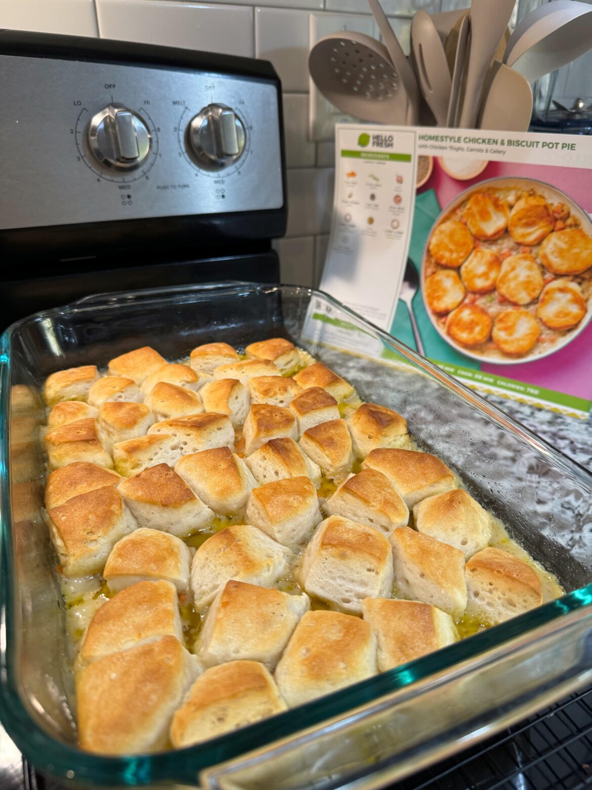 Taste The Goodness of The Biscuit – Homestyle Chicken & Biscuit Pot Pie Taste The Goodness of The Biscuit - Homestyle Chicken & Biscuit Pot Pie