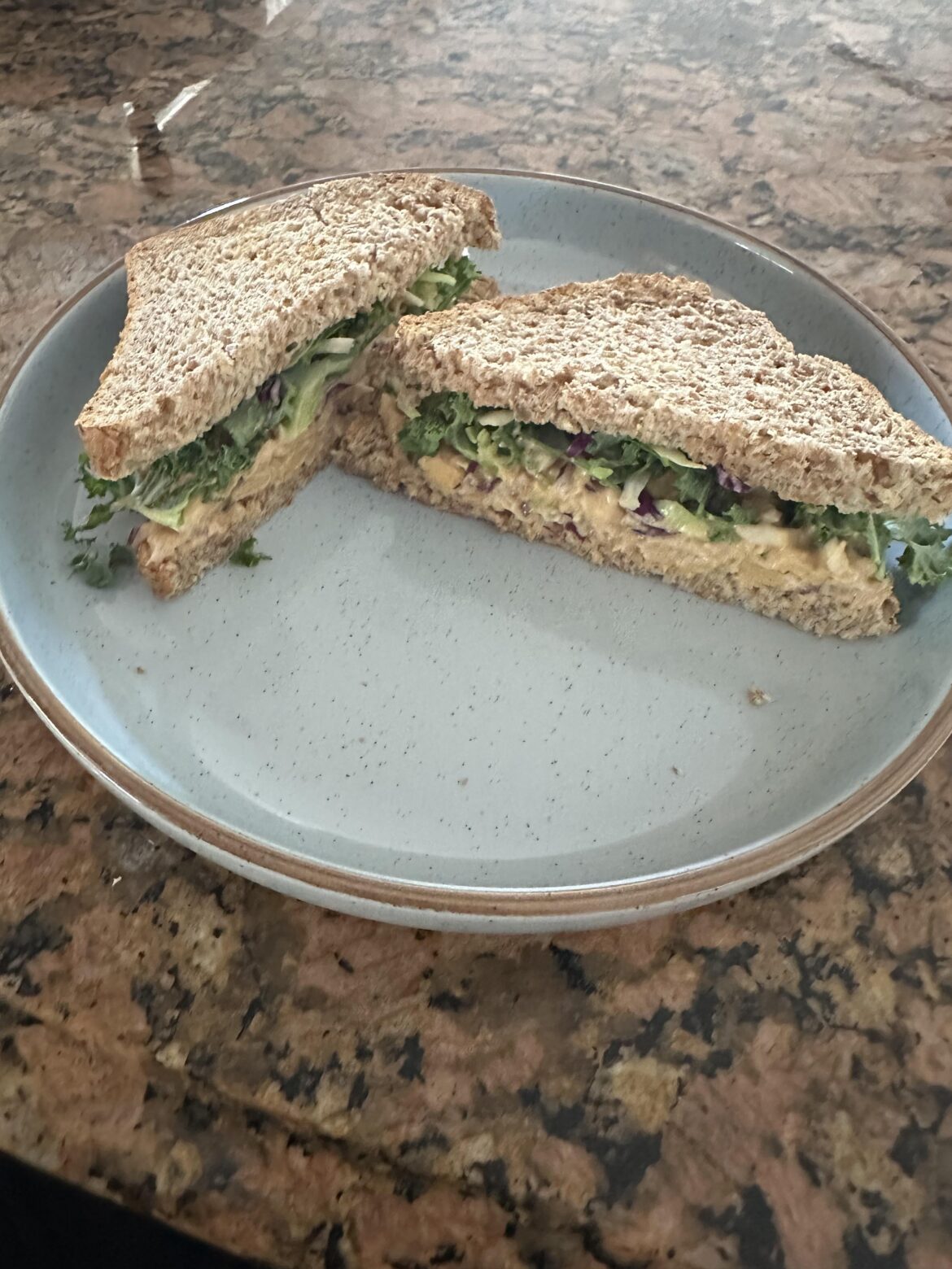 Chickpea salad sandwich is underrated Chickpea salad sandwich is underrated