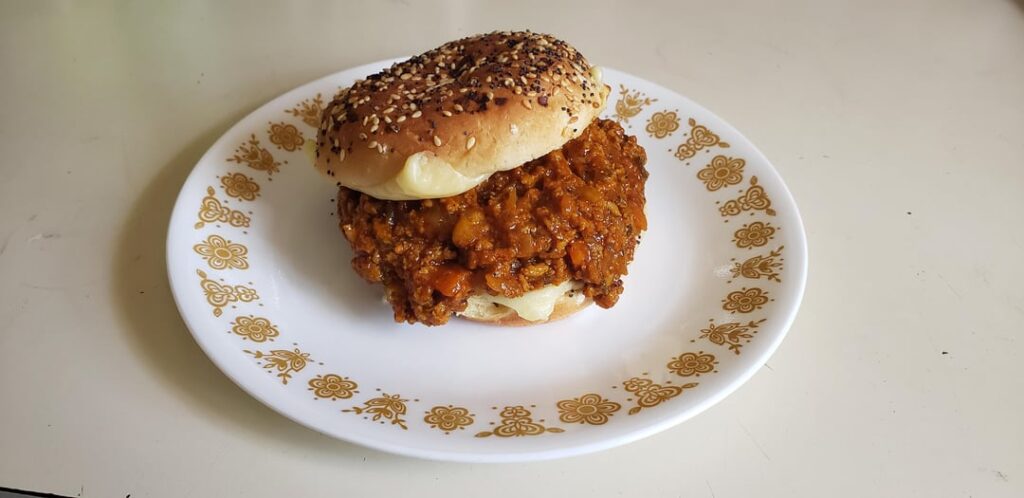 Sloppy Joe for lunch