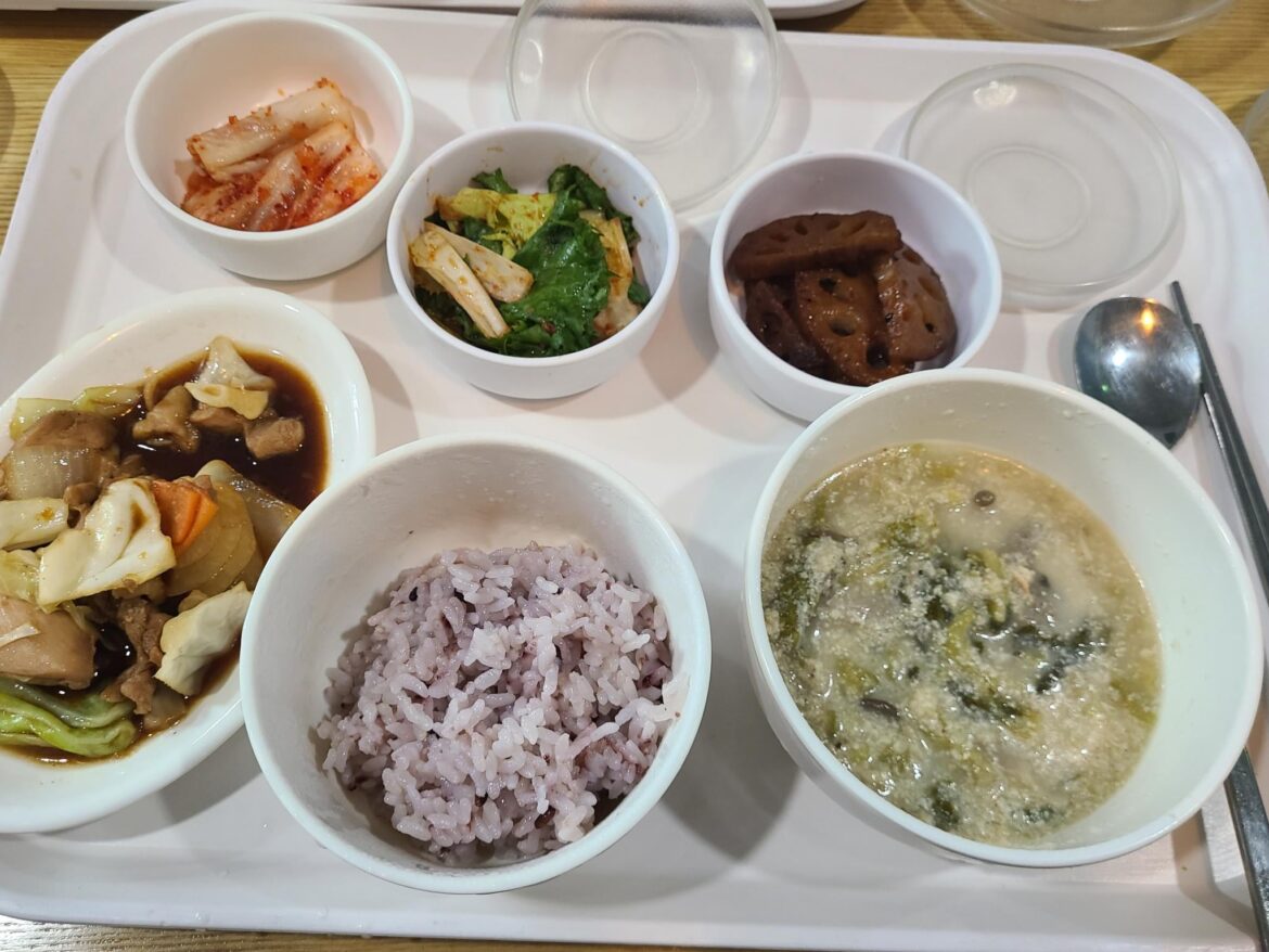 Korean Hospital Patient Meal (Breakfast)
