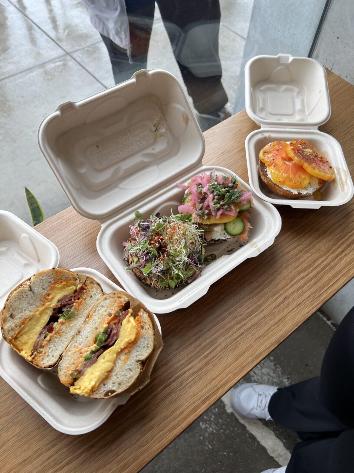 Bagels. (Layla Bagels)