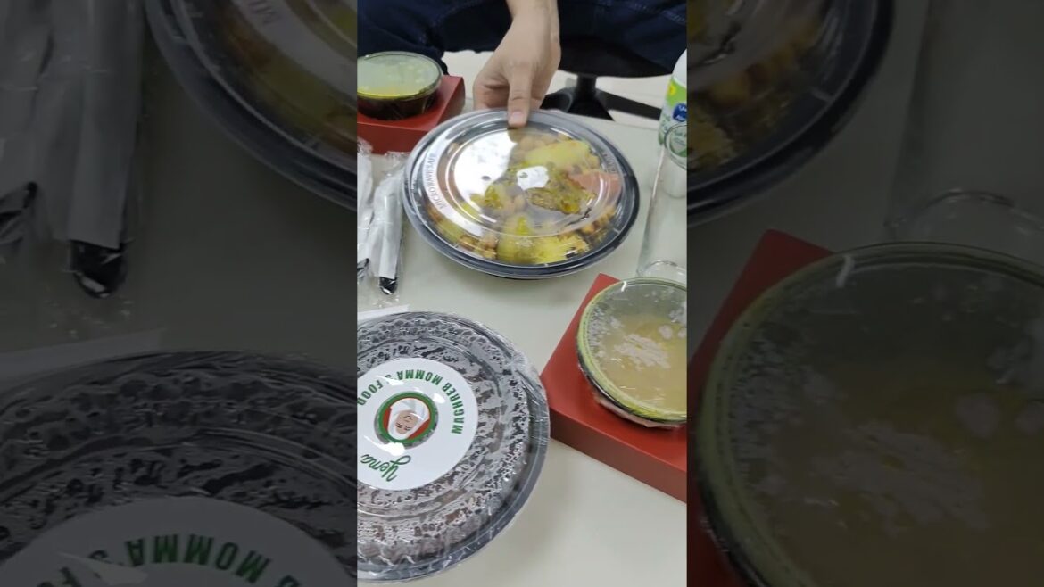 Eating moroccan couscous in JLT Dubai