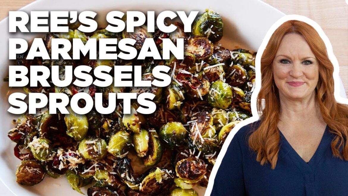 Ree Drummond's Spicy Parmesan Brussels Sprouts | The Pioneer Woman | Food Network