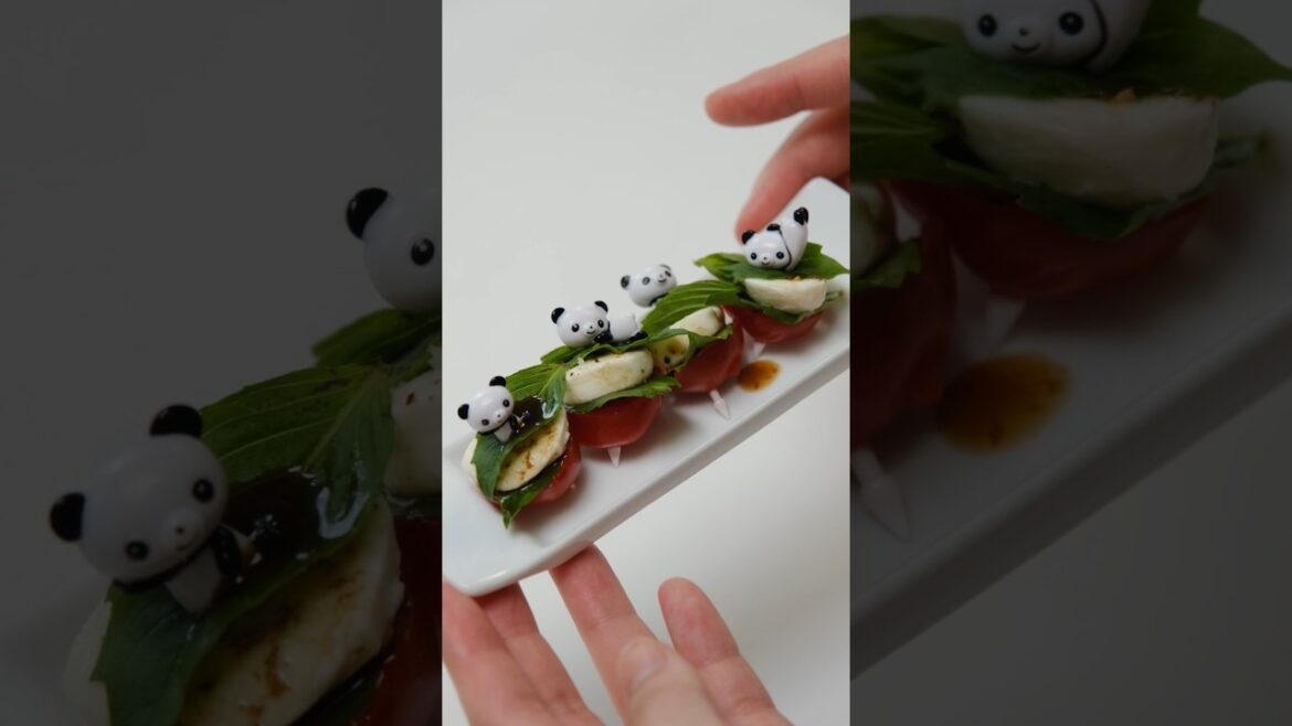 The cutest mini caprese salad bites!