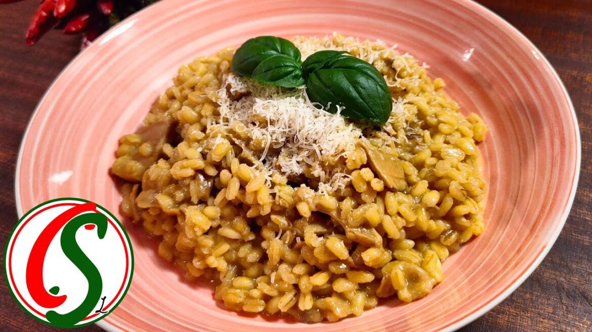 Transform Your Kitchen into an Italian Restaurant: Porcini Mushroom Orzotto! Transform Your Kitchen into an Italian Restaurant: Porcini Mushroom Orzotto!