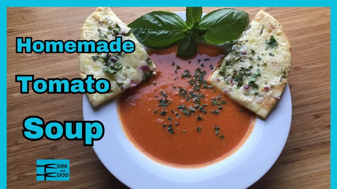 Creamy Homemade Tomato Soup