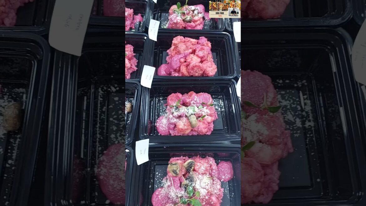 pink shrimp risotto #trendingshorts #shots  #food