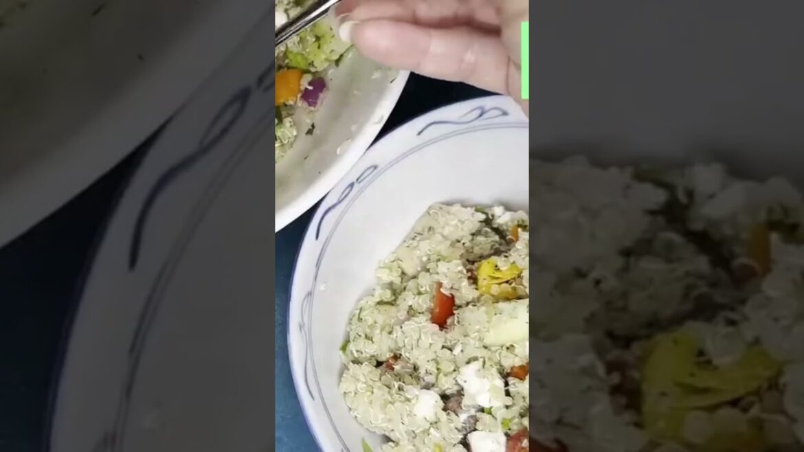 Best Greek Style Quinoa Salad (full recipe on channel) #shorts #delicious #best Best Greek Style Quinoa Salad (full recipe on channel) #shorts #delicious #best