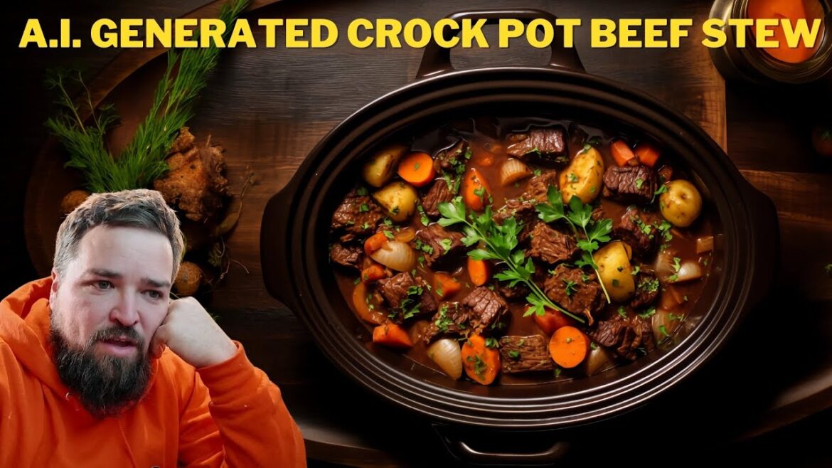 ChatGPT Created this Beef Stew Recipe - So I Cooked it & So can you!