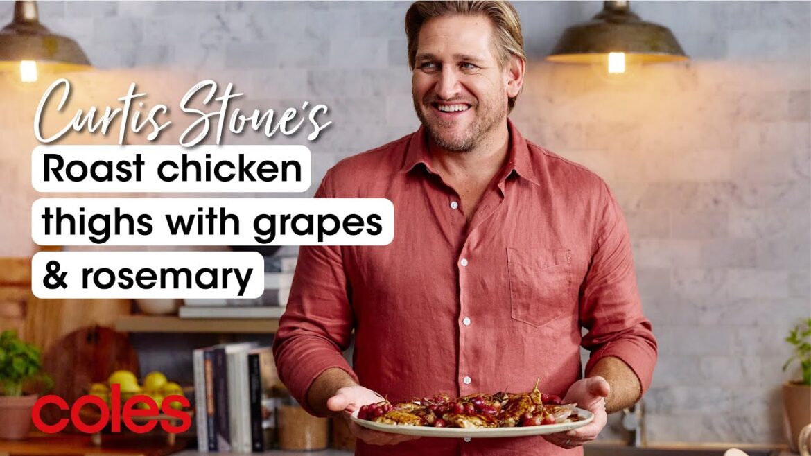 Curtis Stone’s Roast Chicken Thighs with Grapes and Rosemary | Cooking with Curtis Stone | Coles