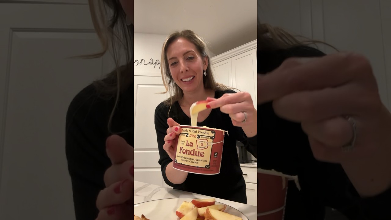 Trying the viral fondue from Trader Joe’s Dining and Cooking