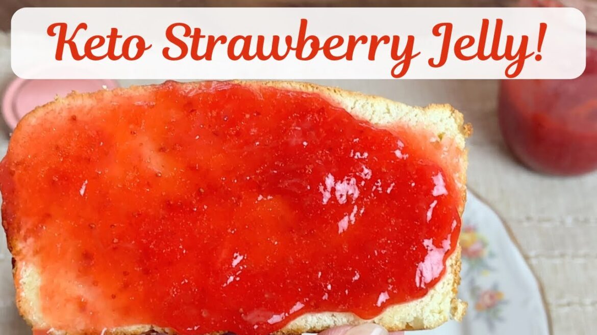 Keto Strawberry Jelly! Delicious! Keto Strawberry Jelly! Delicious!