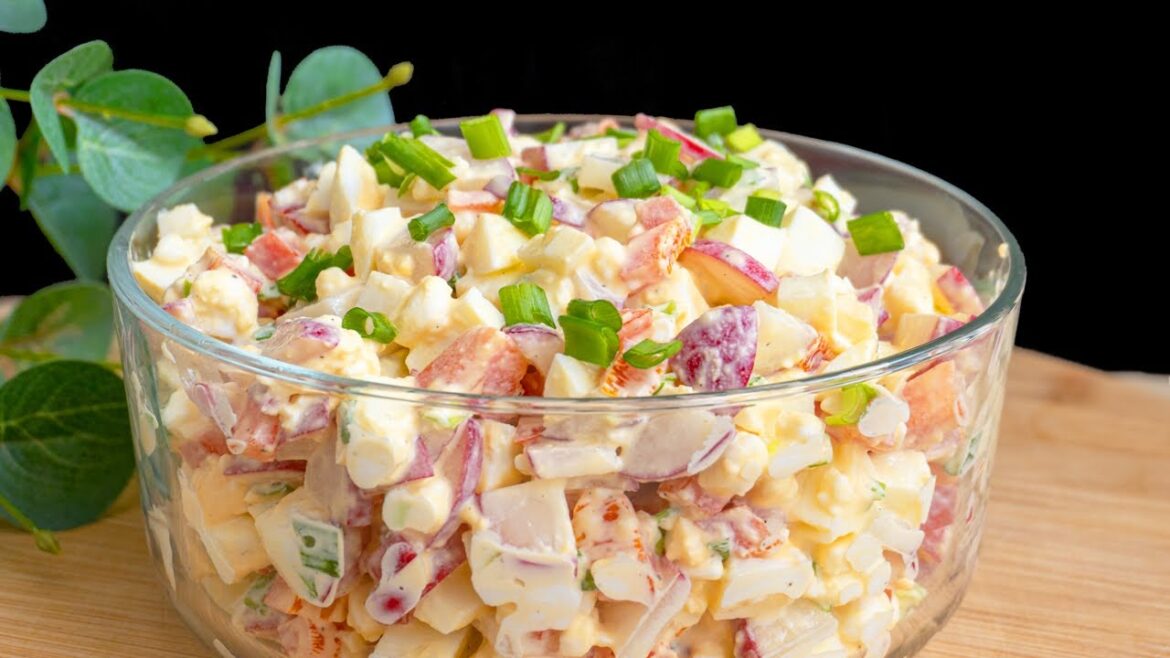 Cudowna Wielkanocna sałatka! Moja rodzina ją uwielbia! Cudowna Wielkanocna sałatka! Moja rodzina ją uwielbia!