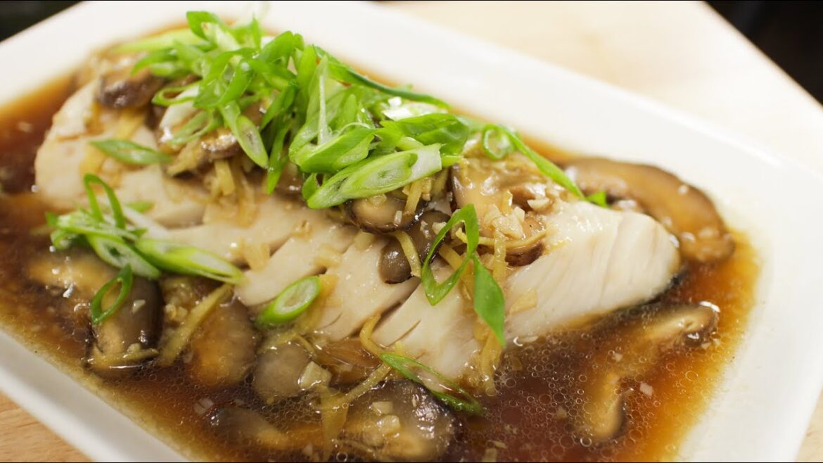 Steamed Fish w/ Ginger Soy Sauce ปลานึ่งซีอิ้ว – Hot Thai Kitchen Steamed Fish w/ Ginger Soy Sauce ปลานึ่งซีอิ้ว - Hot Thai Kitchen