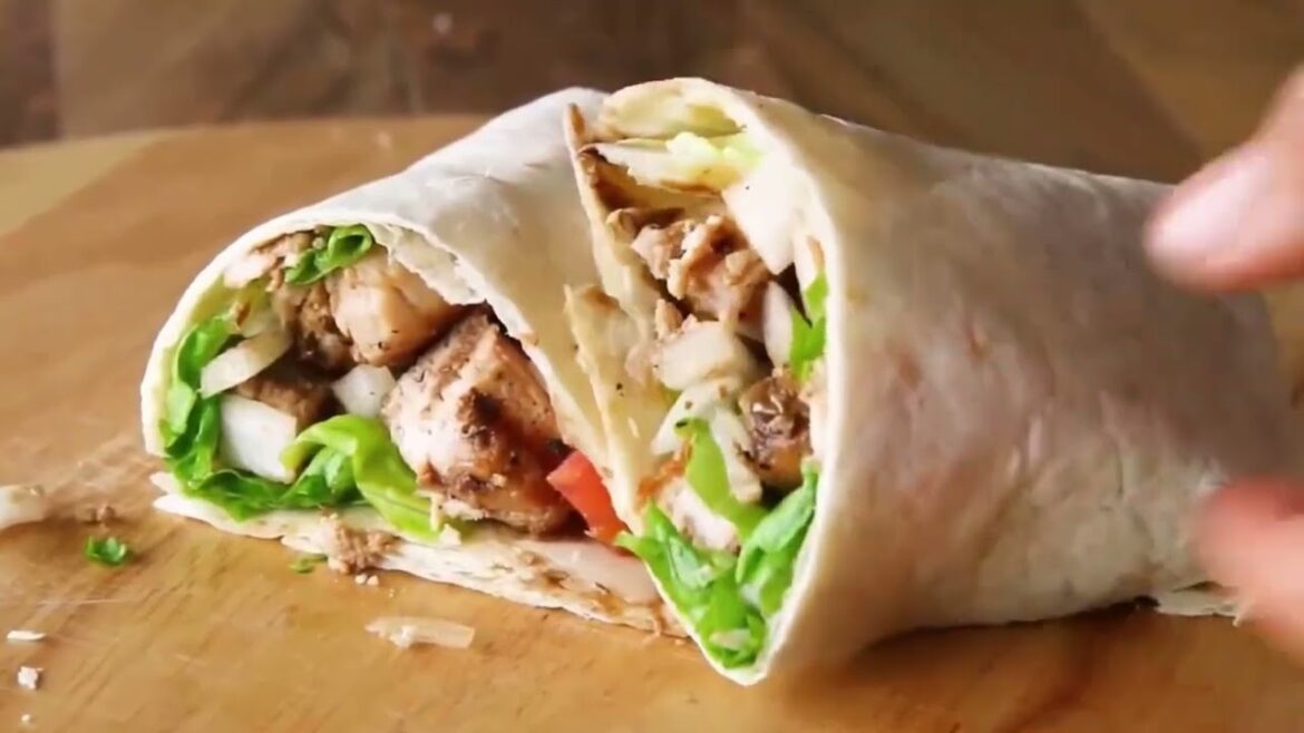 Egg & Avocado Tortilla | Tortilla Salad Wrap | Turkey Tortilla Wrap | Epicure recipe Kitchen