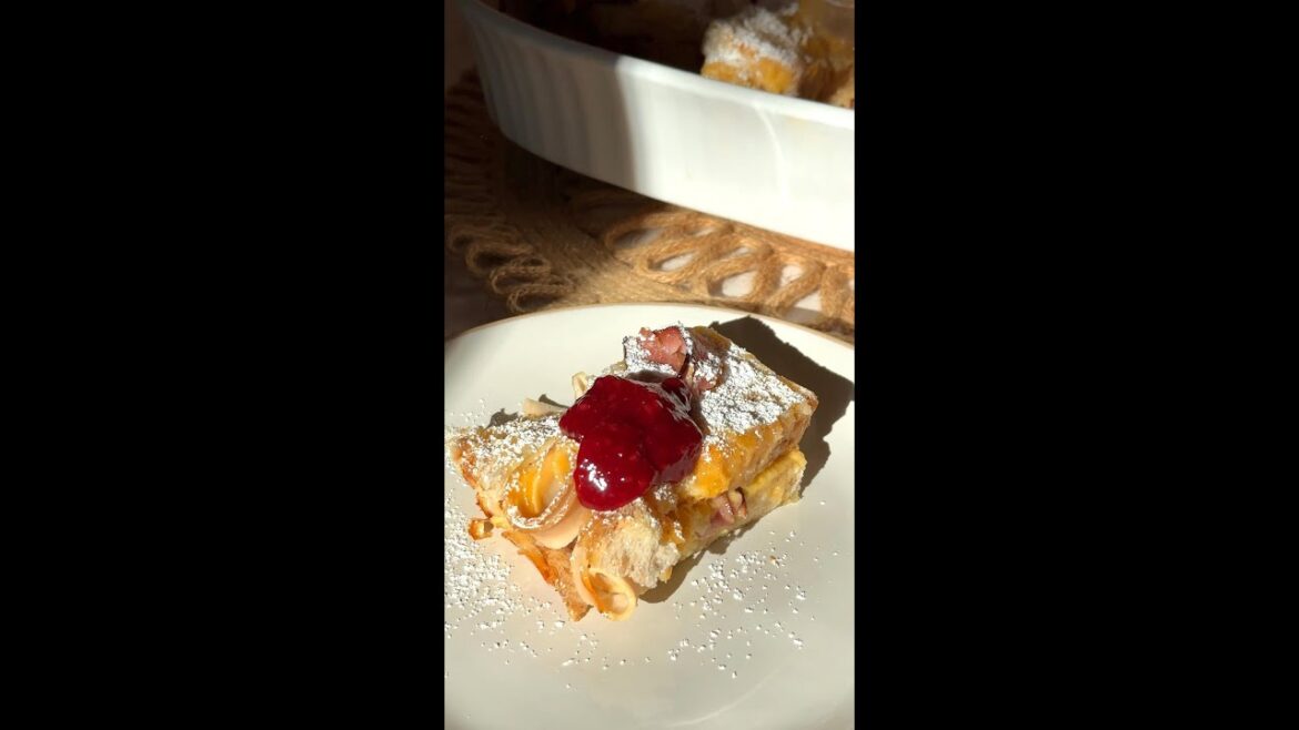 Monte Cristo Breakfast Bake