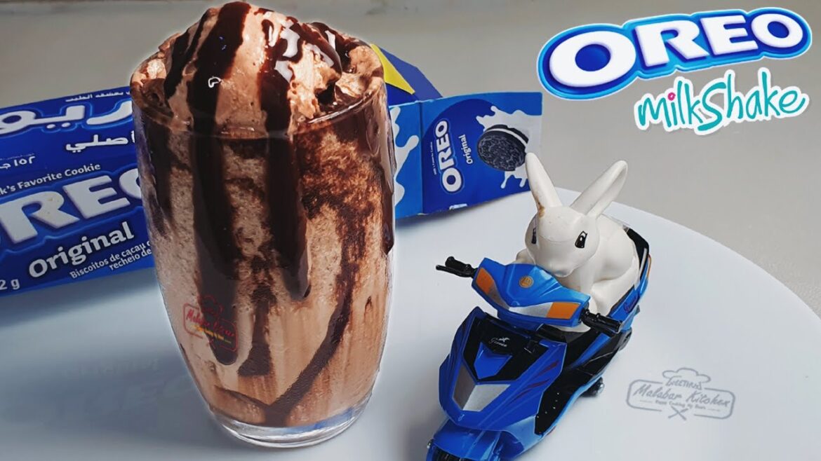 Oreo Milkshake recipe just in one minute video