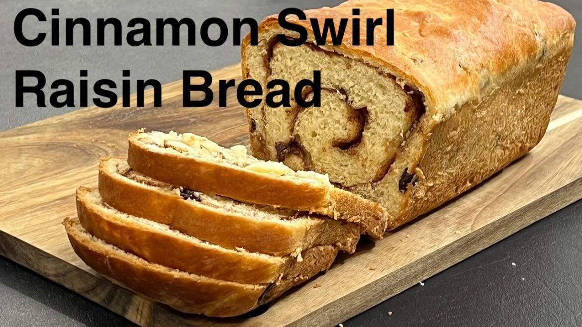 Why Buy Bread When It's So Easy To Make Yourself - Cinnamon Swirl Raisin Bread - Simple Recipe
