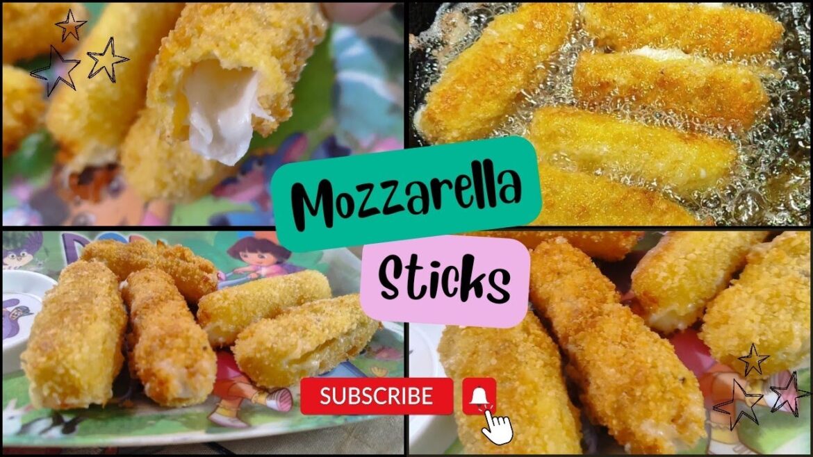 Fried Mozzarella Cheese Sticks | Mozzarella Sticks Recipe 2024 by the scooty girl