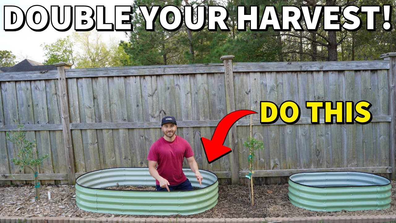 This New Raised Bed Design Will DOUBLE Your Garden Harvest! - Dining ...