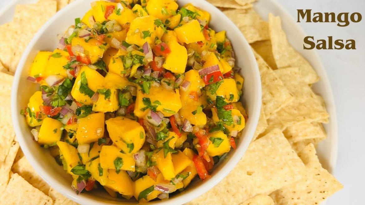 Best Mango Salsa Recipe | Mango Recipes | Party Snack Idea | Holi Special
