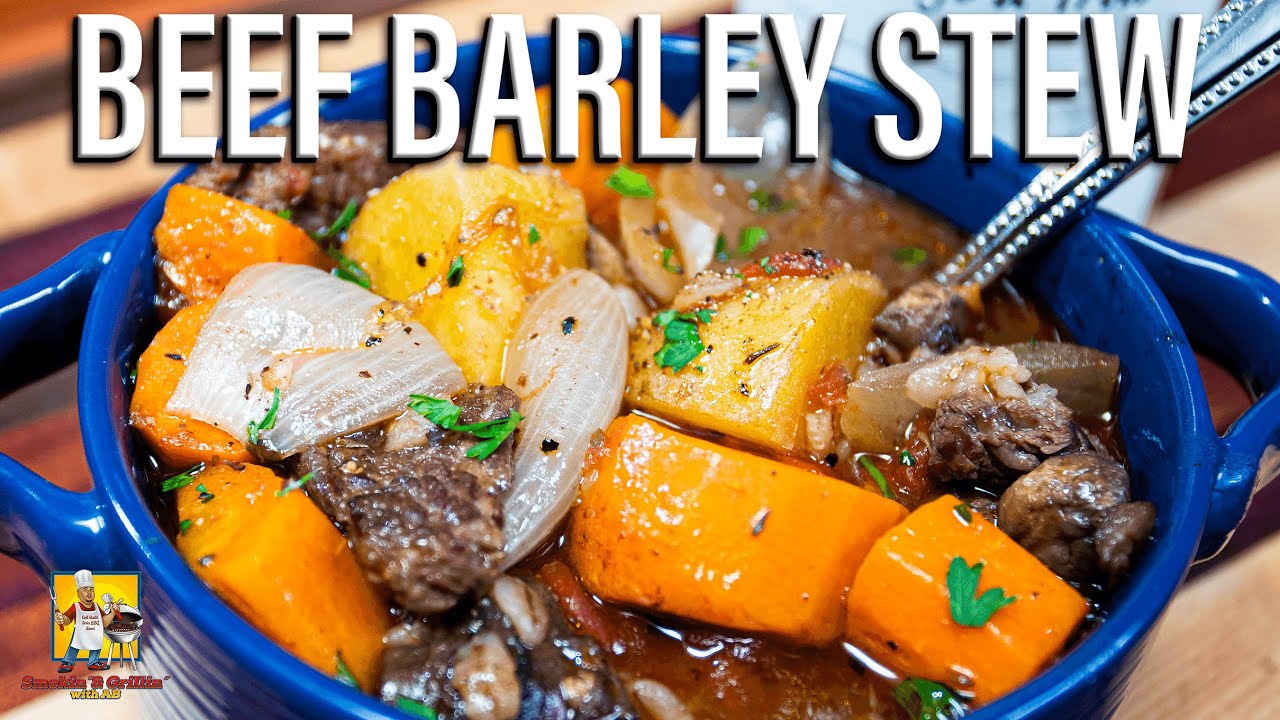 Beef Barley Stew | Crock Pot Recipe - Dining and Cooking