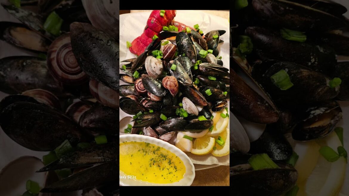 Clam Bake with Lobster Tail