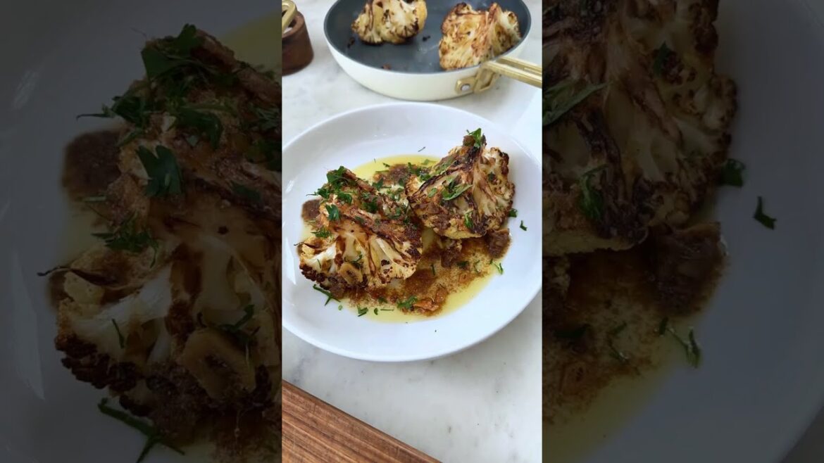 Roasted Cauliflower with Bagna Cauda – GreenPan Roasted Cauliflower with Bagna Cauda - GreenPan