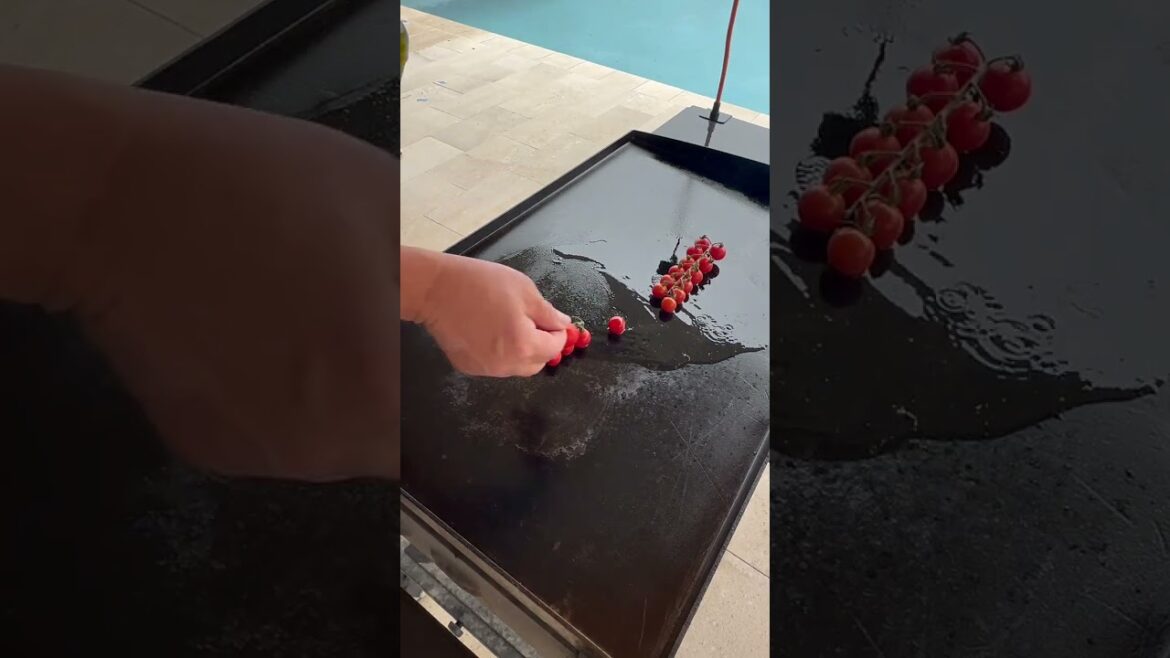 Pearl Mozzarella Caprese with Blistered Cherry Tomatoes