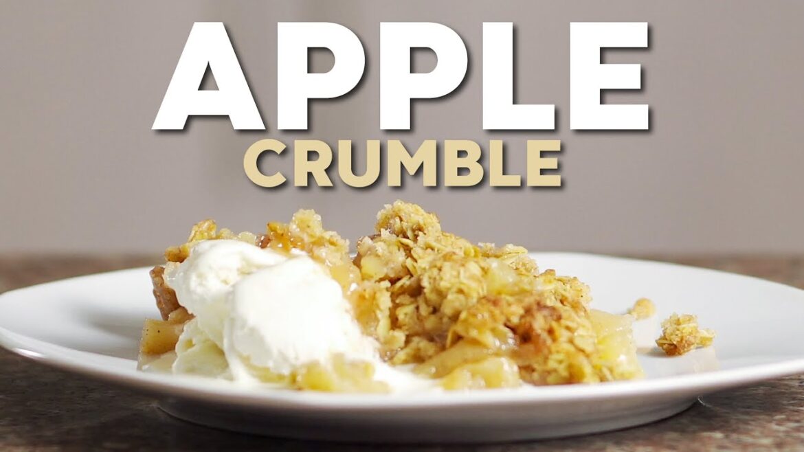 How to make Easy Homemade Apple Crumble dessert that fills you with happiness! How to make Easy Homemade Apple Crumble dessert that fills you with happiness!